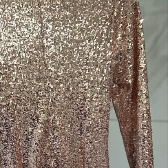Ever-Pretty Women's Long Sleeve Sequin Maxi Dress – Size 6 - Picture 10 of 13